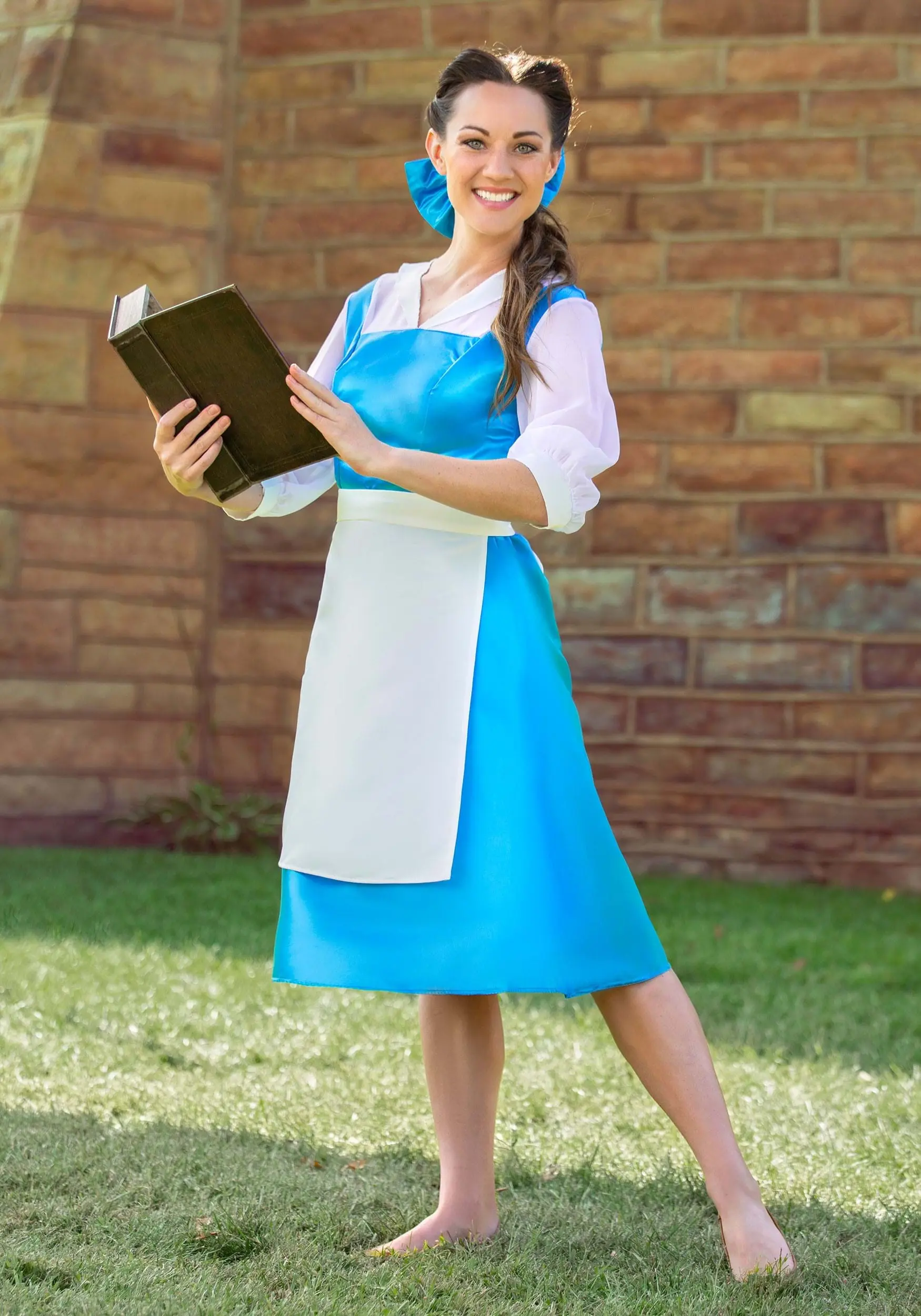 Disguise Adult Belle Blue Dress Costume