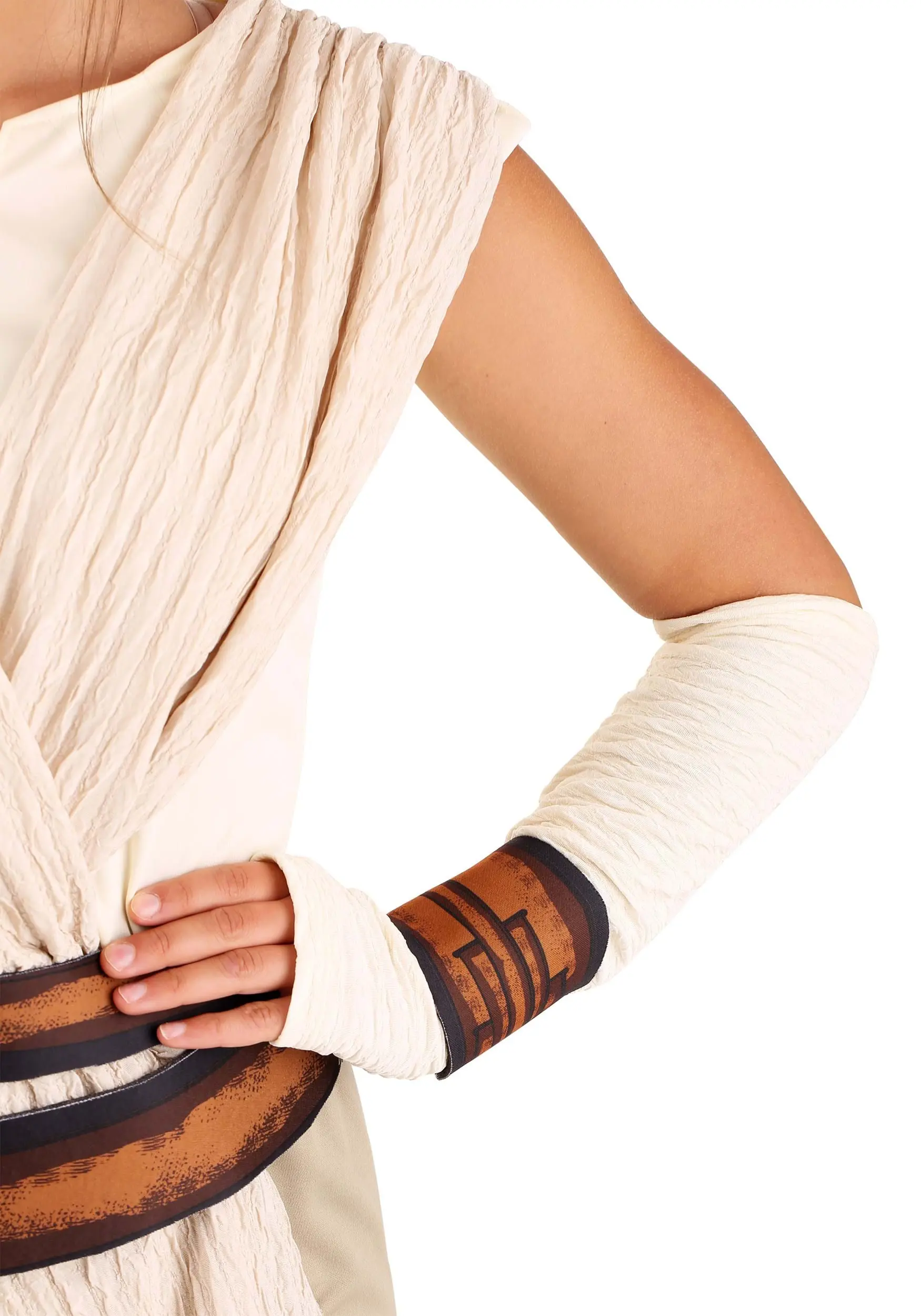 Rubies Costume Co. Inc Deluxe Star Wars The Force Awakens Rey Costume For Adults - Image 3