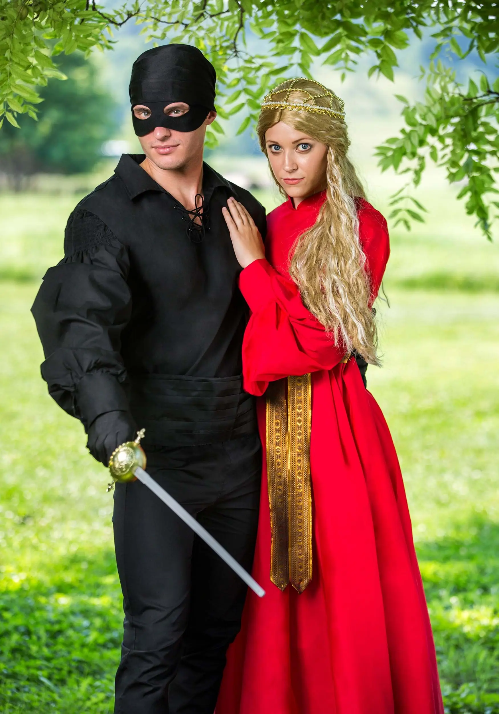 Meisheng Women's Princess Bride Red Buttercup Dress Costume - Image 12