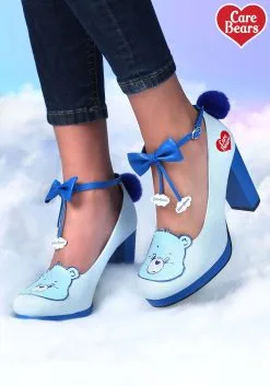 Dongguan Pei Feng Shoes Co., Ltd. Women's Care Bears Grumpy Bear Low Heels