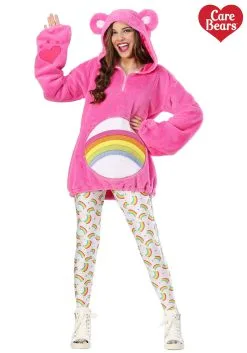 Fun Costumes Care Bears Women's Deluxe Cheer Bear Hoodie Costume