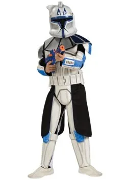 Rubies Costume Co. Inc Child Deluxe Blue Clone Trooper Rex Costume