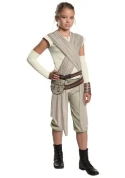 Rubies Costume Co. Inc Child Deluxe Star Wars Ep. 7 Rey Costume