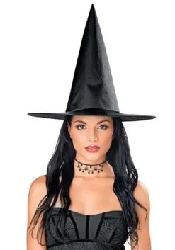 Seasons (HK) Ltd. Deluxe Satin Witch Hat For Adults