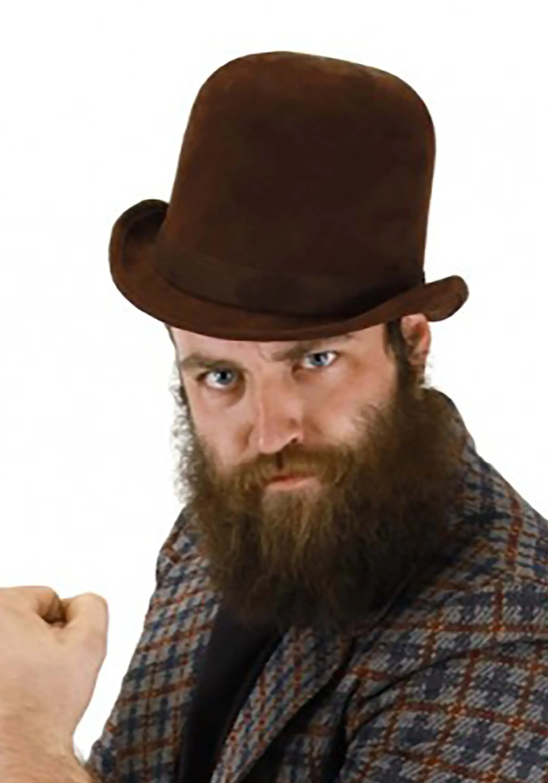 Elope Brown Derby Top Hat