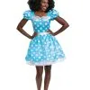 Disguise Disney Vintage Minnie Mouse Woman's Costume Dress