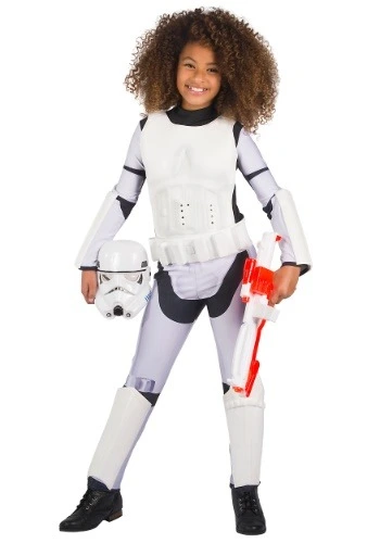 Rubies Costume Co. Inc Girls Classic Star Wars Stormtrooper Costume