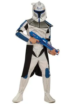 Rubies Costume Co. Inc Kids Blue Clone Trooper Leader Rex Costume