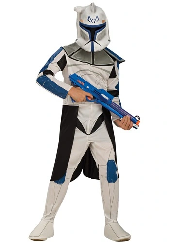 Rubies Costume Co. Inc Kids Blue Clone Trooper Leader Rex Costume