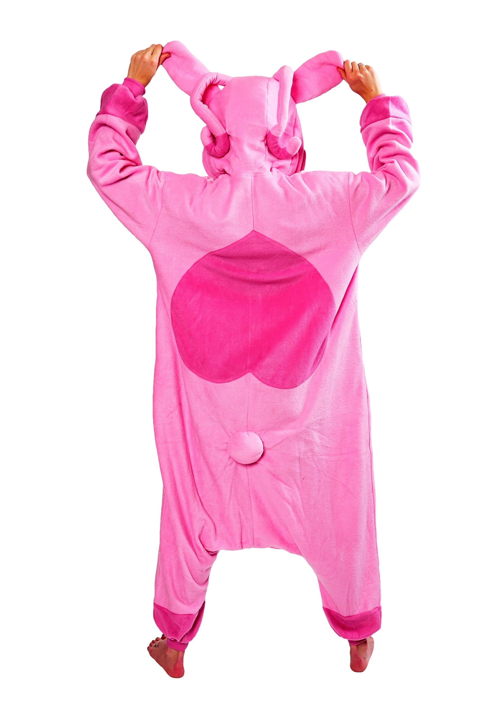 Sazac Adult Lilo And Stitch Angel Kigurumi Costume - Image 3