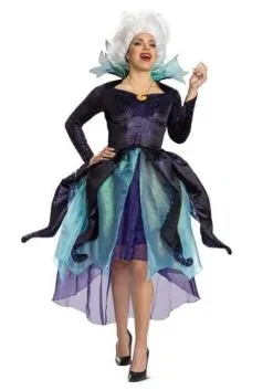 Disguise Women's Little Mermaid Prestige Ursula Costume Dress