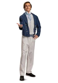 Disguise Adult Little Mermaid Live Action Deluxe Price Eric Costume