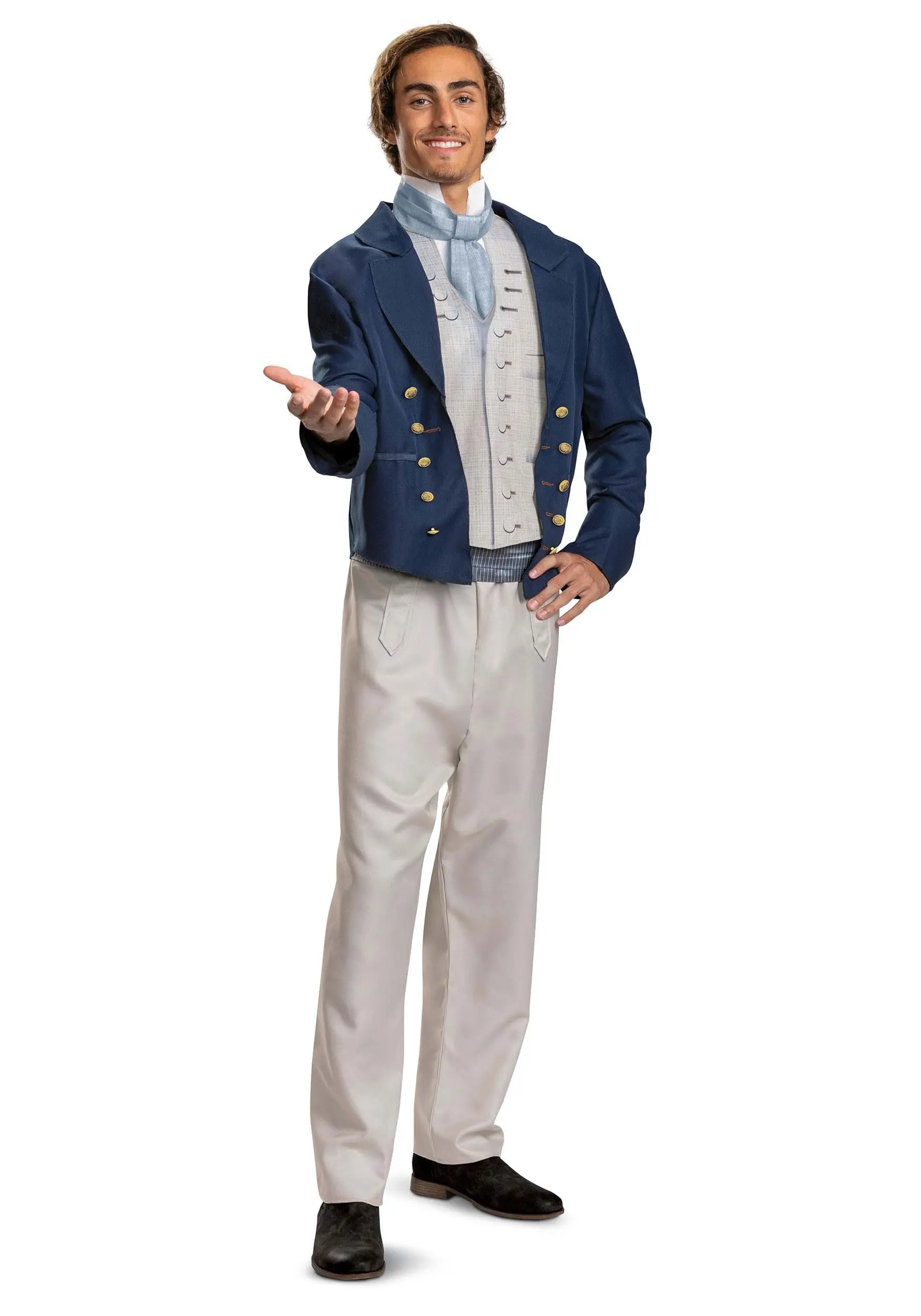 Disguise Adult Little Mermaid Live Action Deluxe Price Eric Costume