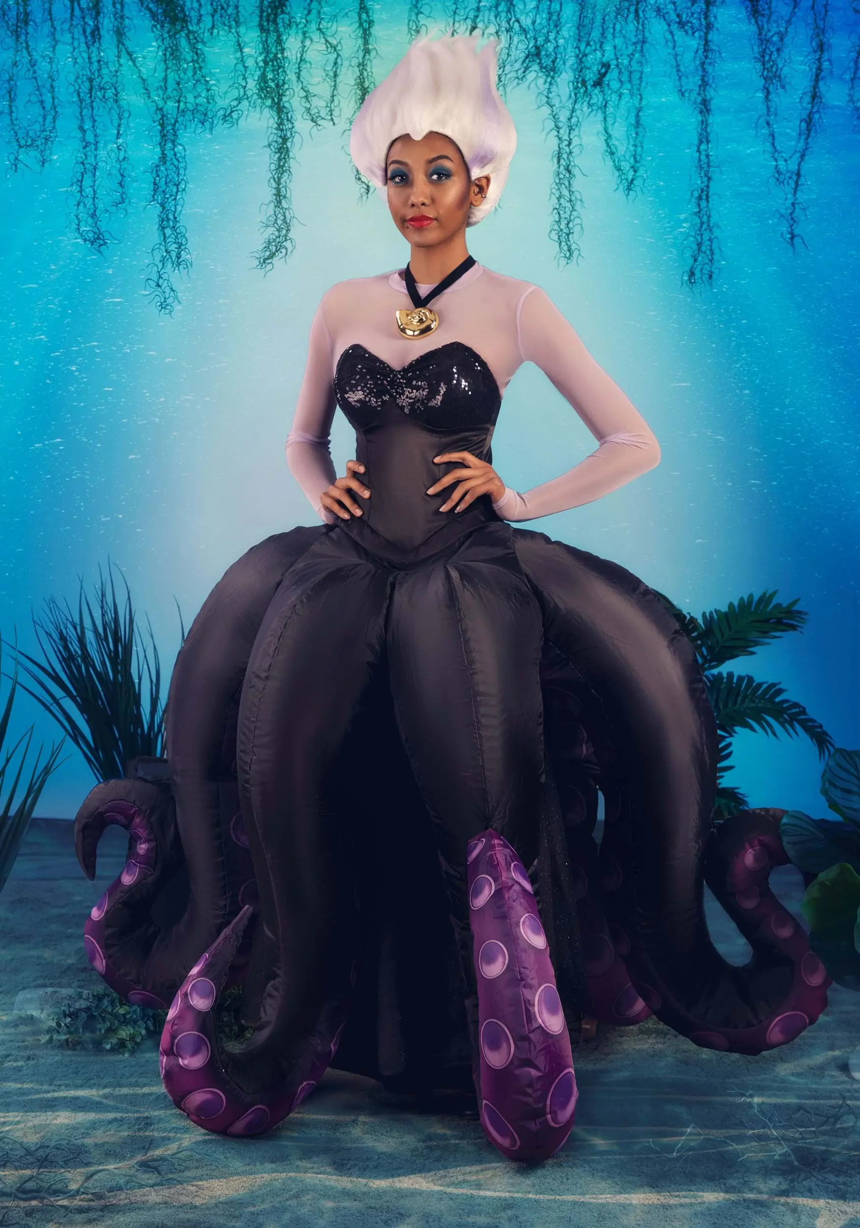 Disguise Limited Little Mermaid Women's Ursula Prestige Costume - Image 2