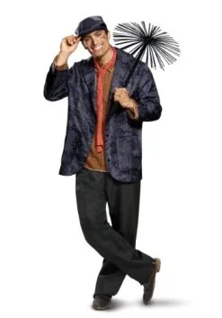 Disguise Mary Poppins Men's Deluxe Bert Costume
