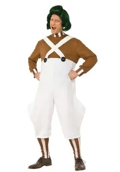 Rubies Costume Co. Inc Mens Deluxe Oompa Loompa Costume