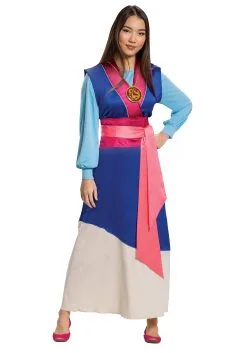 Disguise Limited Mulan Blue Dress Costume