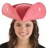 Yao Hats Pink Tricorn Hat For Adults