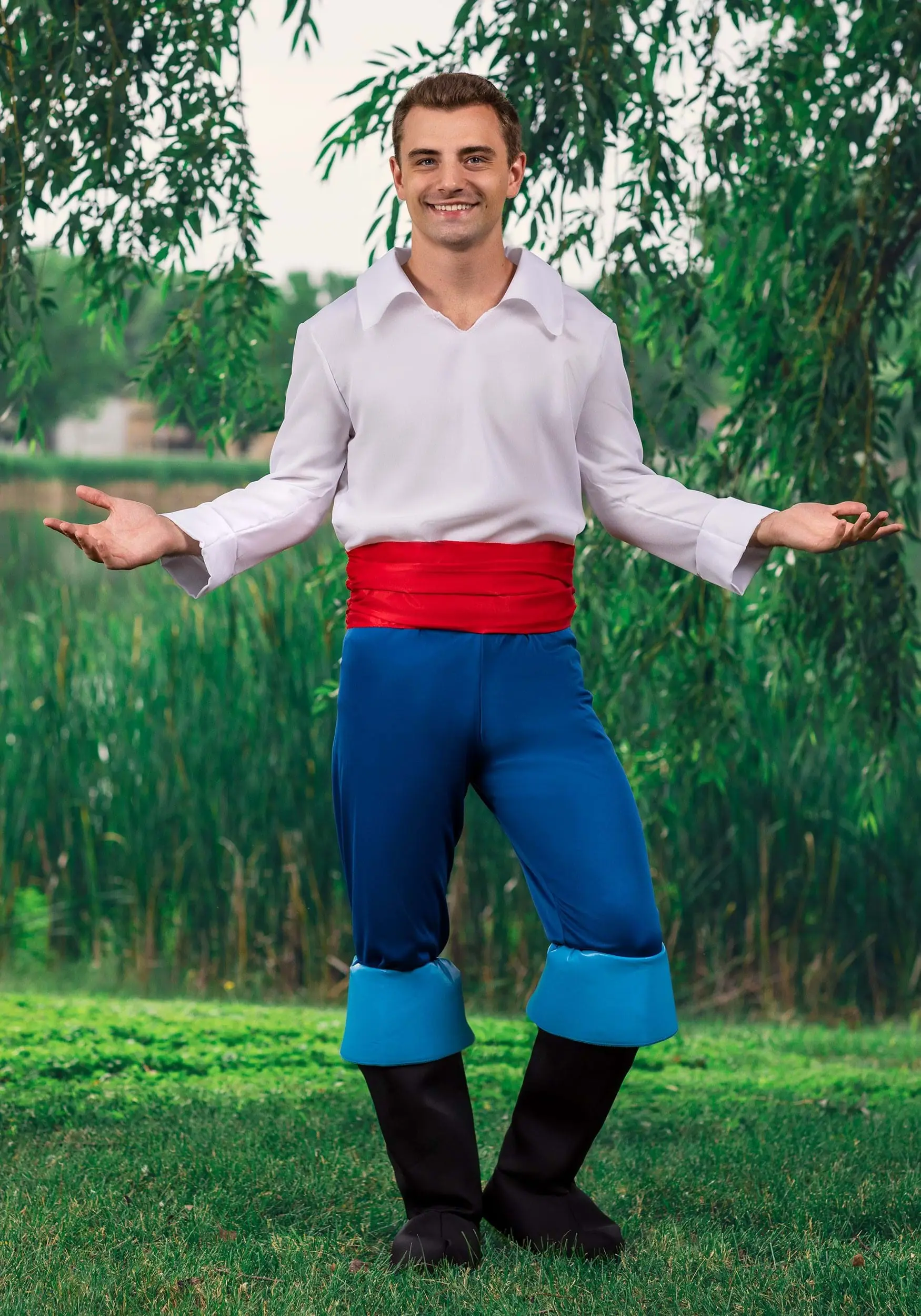 Disguise Limited Prince Eric Deluxe Men's Costume