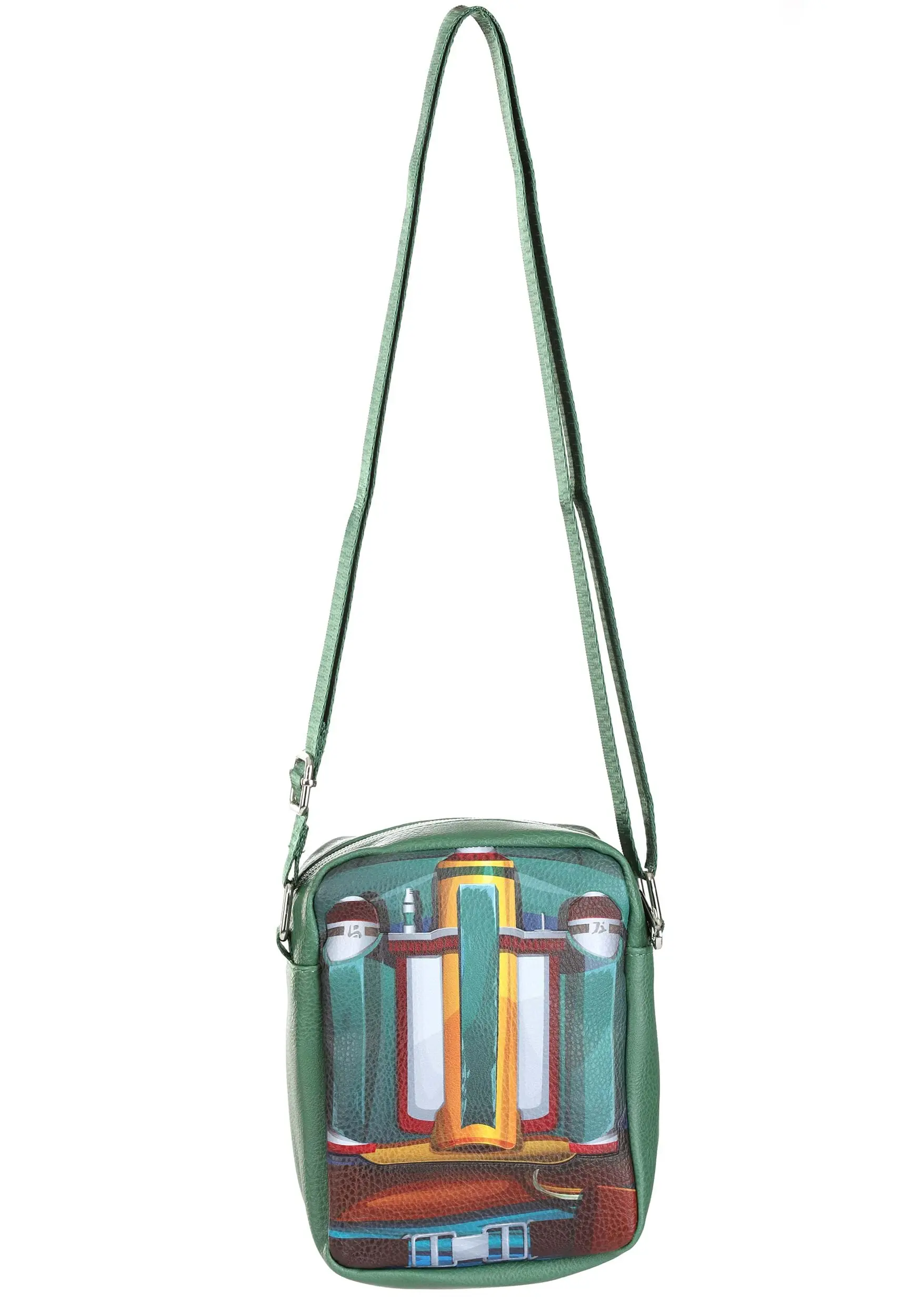Buckle-Down Star Wars Crossbody Boba Fett Armor Bag - Image 4