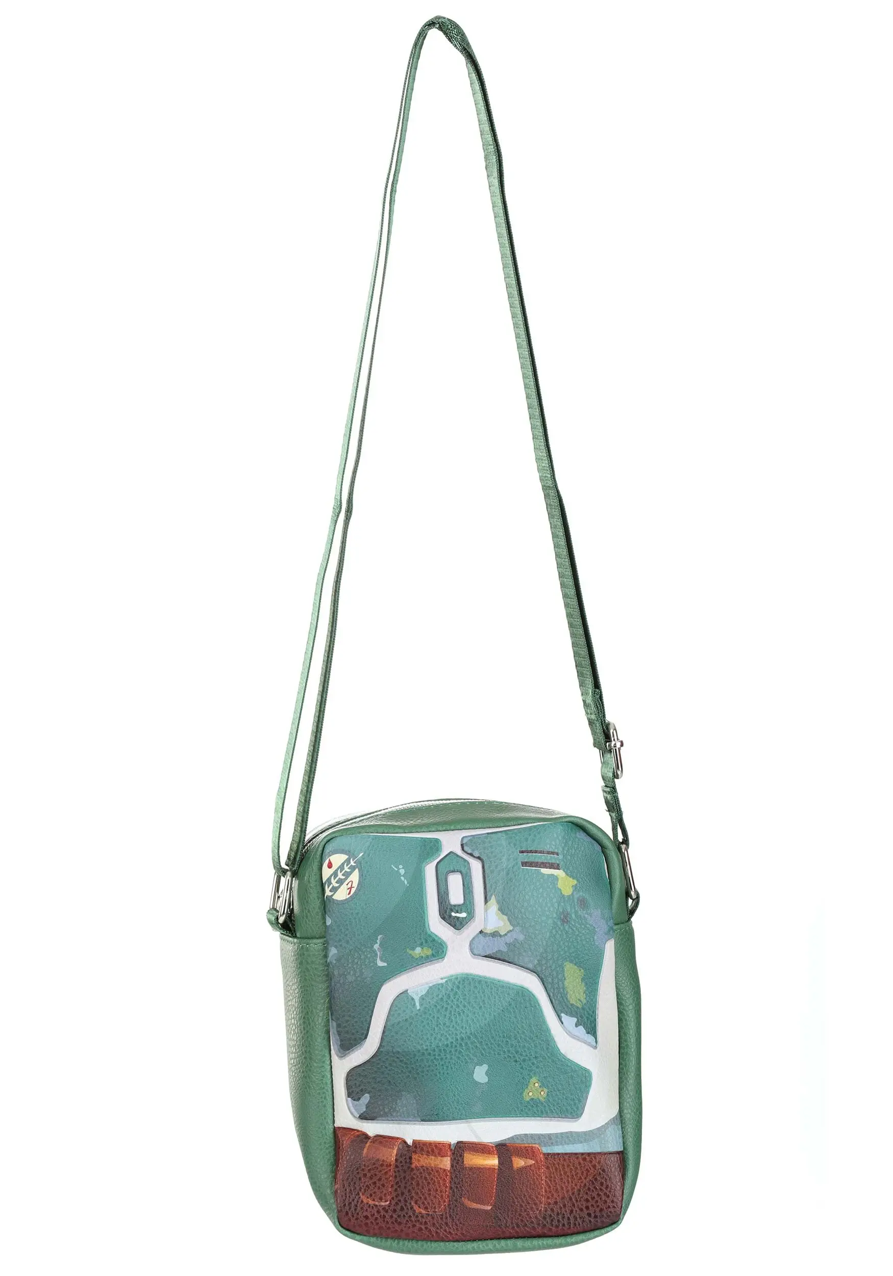 Buckle-Down Star Wars Crossbody Boba Fett Armor Bag - Image 5