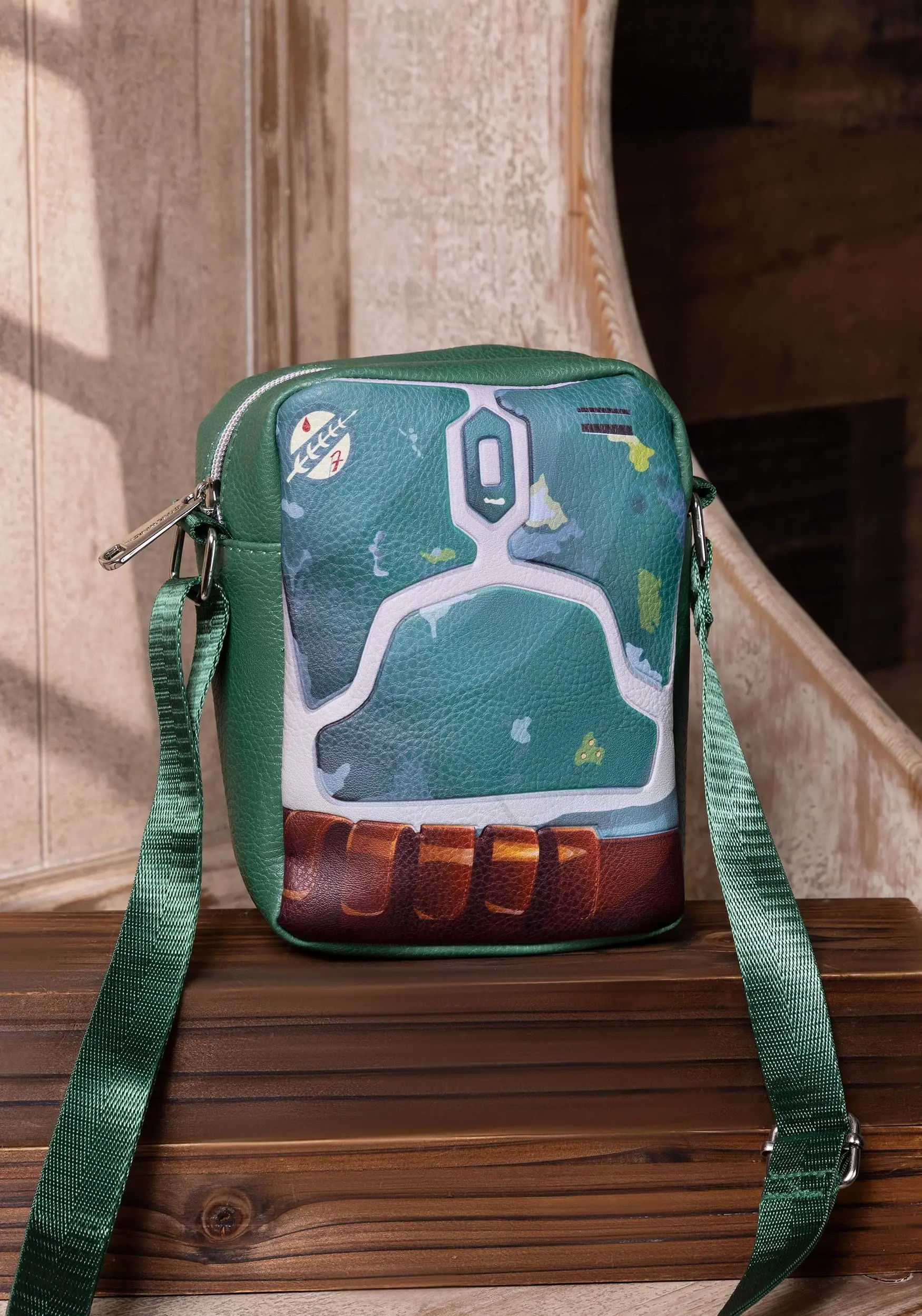 Buckle-Down Star Wars Crossbody Boba Fett Armor Bag