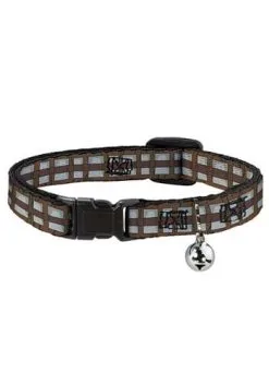 Buckle-Down Chewbacca Bandolier Star Wars Cat Collar Breakaway