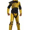 Rubies Costume Co. Inc Star Wars Golden Stormtrooper Commander Pyre Deluxe Costume