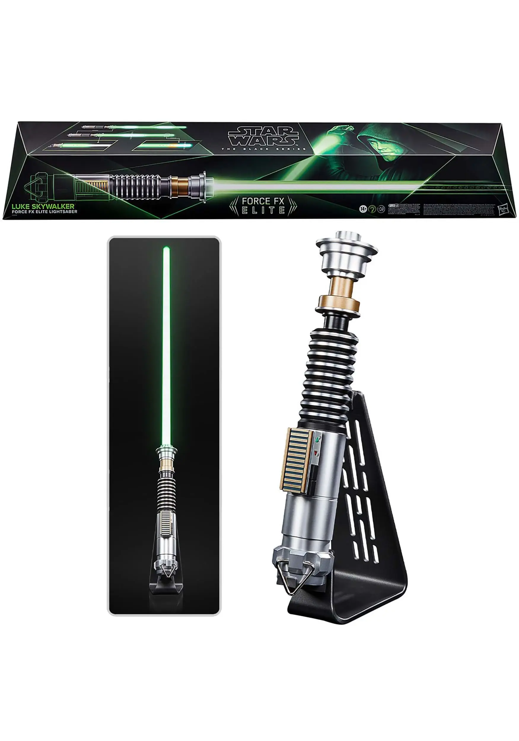 Hasbro Star Wars The Black Series Luke Skywalker Elite Force FX Lightsaber - Image 6
