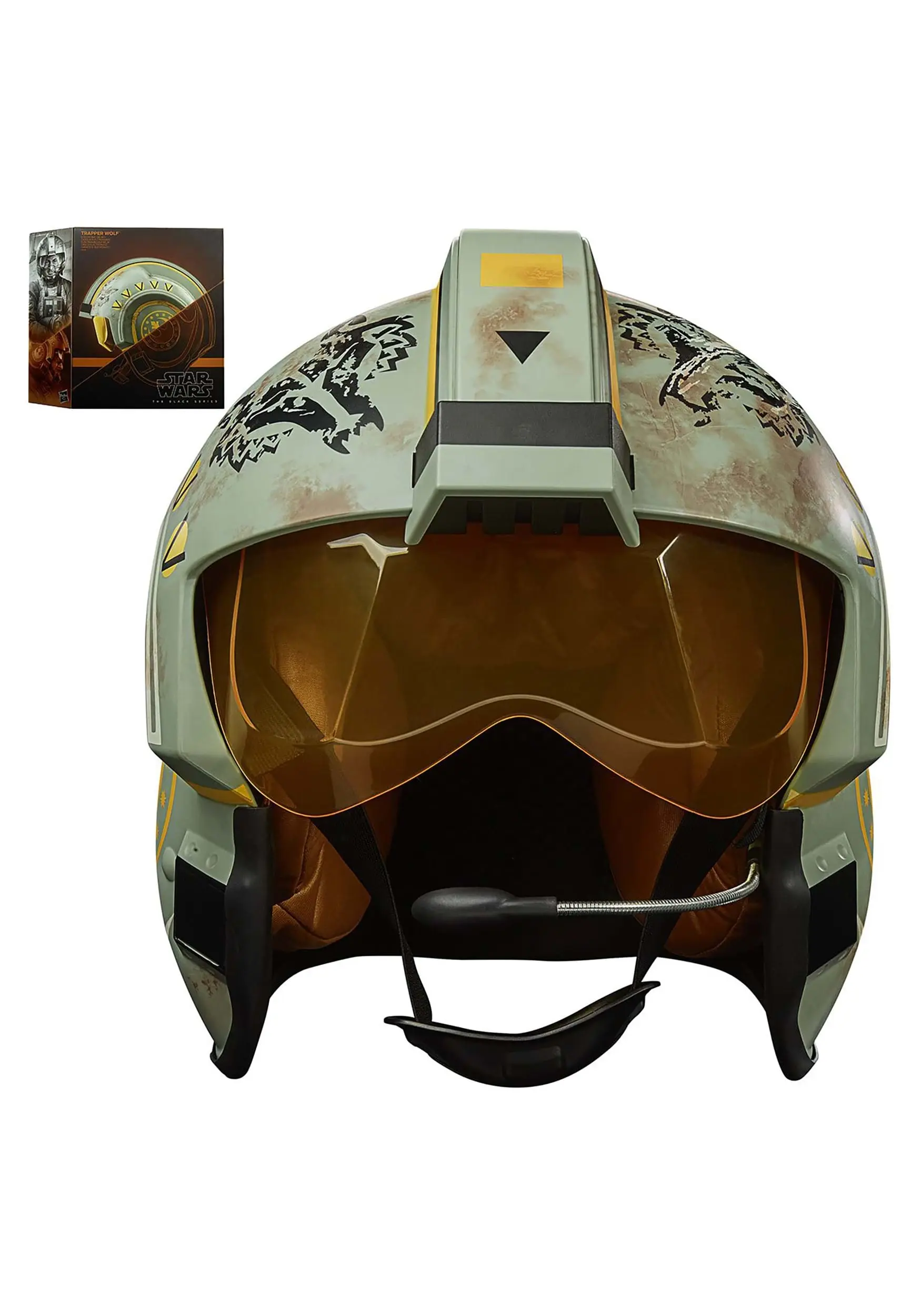 Hasbro Star Wars The Black Series Trapper Wolf Electronic Helmet - Image 6