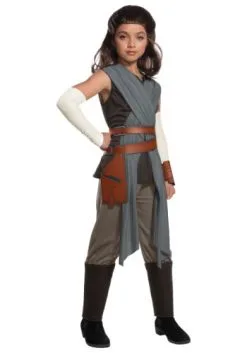 Rubies Costume Co. Inc Star Wars The Last Jedi Deluxe Rey Kids Costume