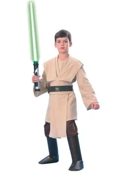 Rubies Costume Co. Inc Super Deluxe Child Qui-Gon Jinn Costume