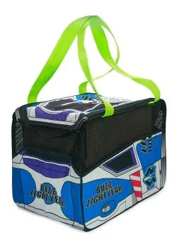 Buckle-Down Toy Story Buzz Lightyear Ship Mesh Carrier For Pets