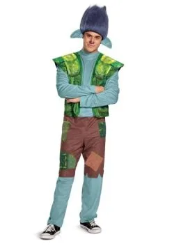 Disguise Branch Trolls World Tour Men's Costume