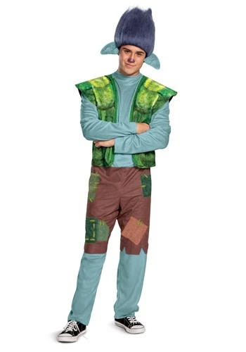 Disguise Branch Trolls World Tour Men's Costume
