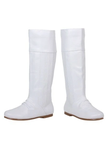 Ellie White Princess Boots