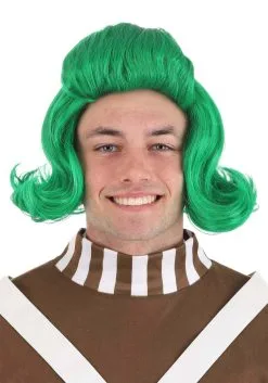 Jerry Leigh Willy Wonka Oompa Loompa Wig For Adults