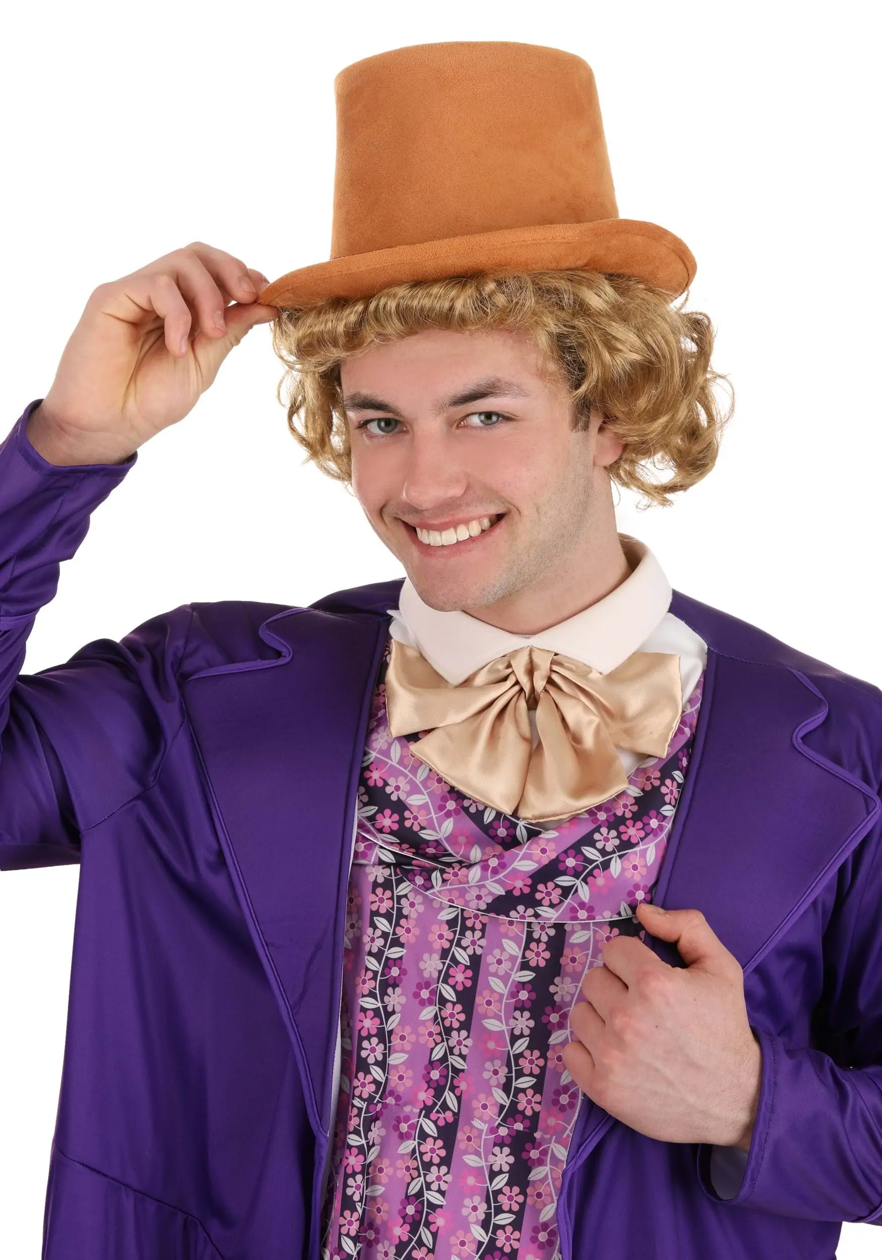 Jerry Leigh Willy Wonka And The Chocolate Factory Willy Wonka Wig For Men