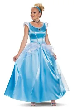 Disguise Plus Size Deluxe Cinderella Costume For Women
