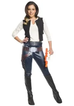 Rubies Costume Co. Inc Womens Star Wars Han Solo Costume