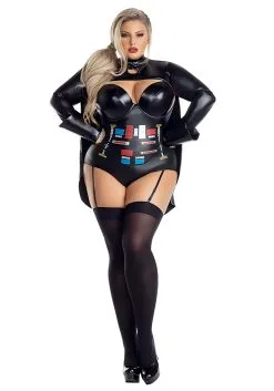 Party King Sexy Plus Size Ruthless Galactic Empress Costume For Women